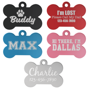 Dog ID Tag Small (Bone)